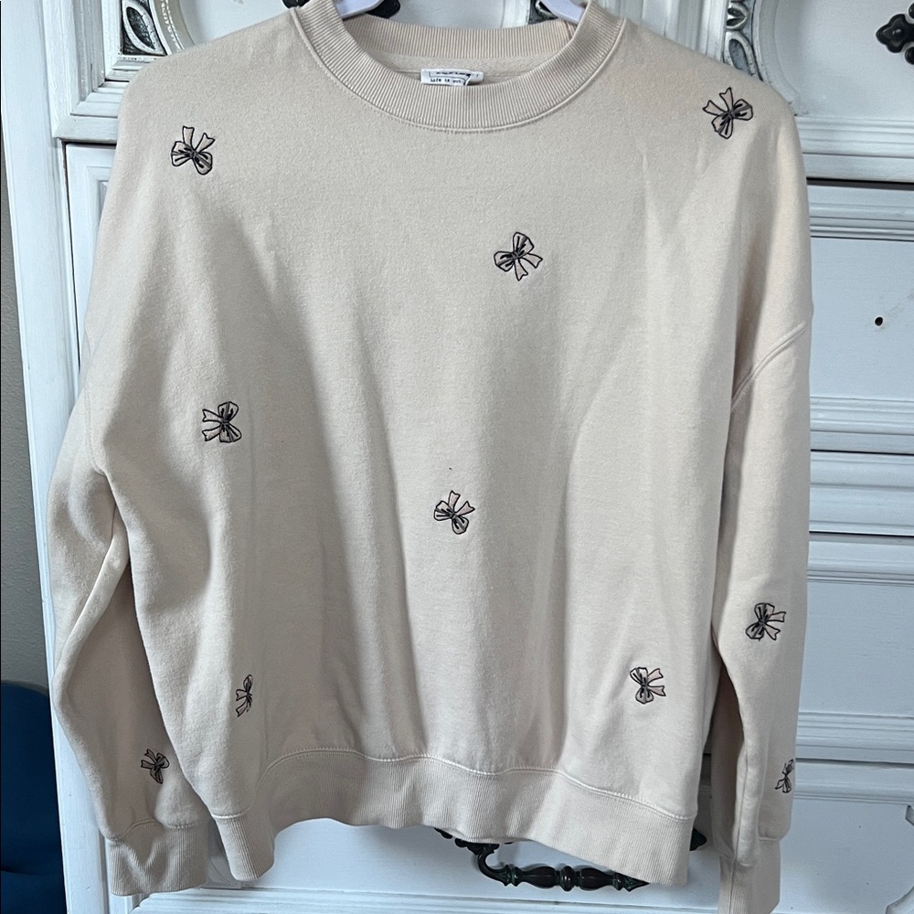 Reflex Cream Knit Top